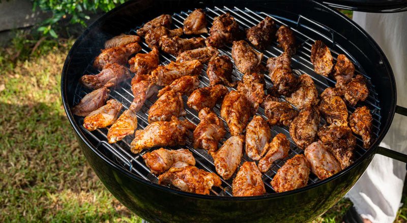 Sticky BBQ Chicken Wings - SmokeyQ